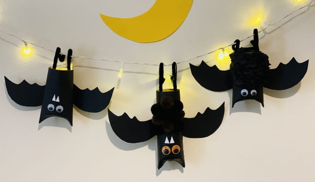 Halloween bat decorations